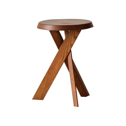 Coffee End Table Wooden Simple Side Table Small Round Table Low Stool Living Room Balcony Nightst... | Amazon (US)