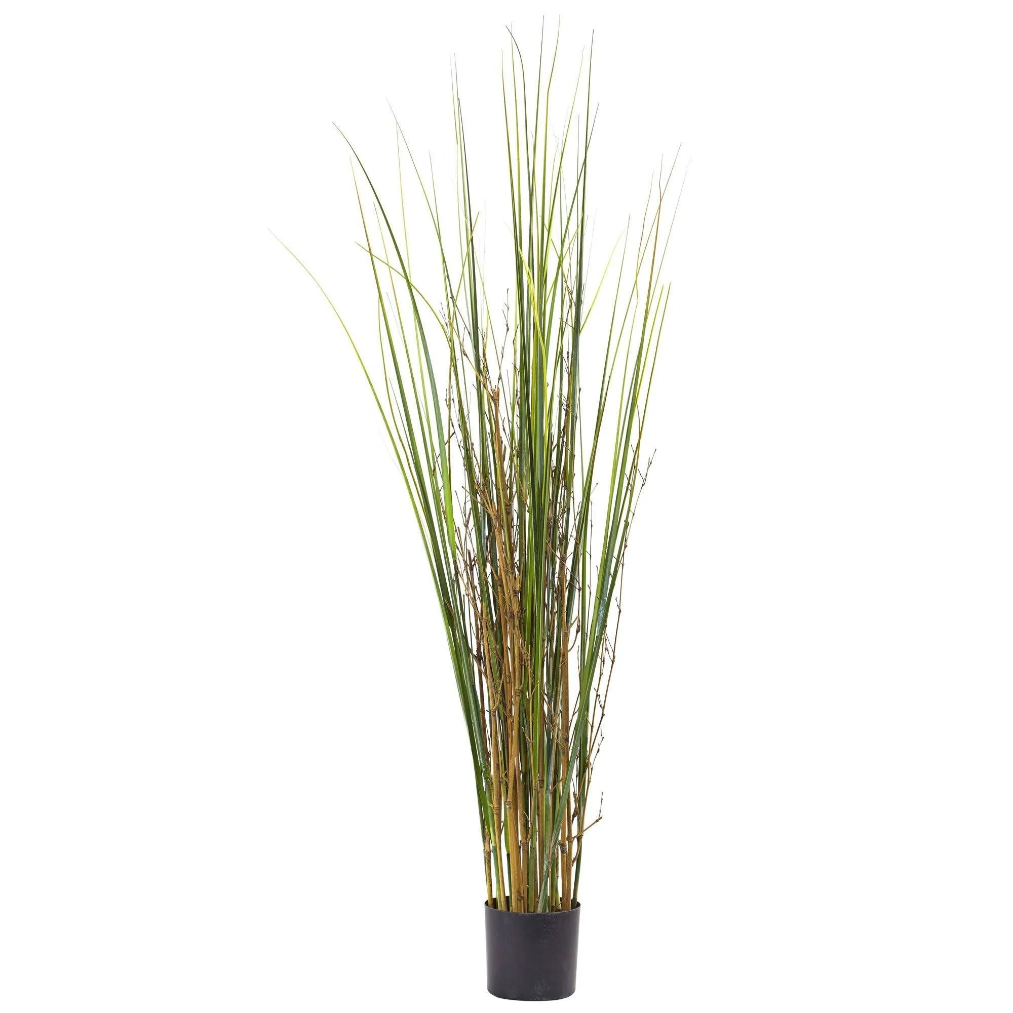 4' Grass & Bamboo Plant | Nearly Natural