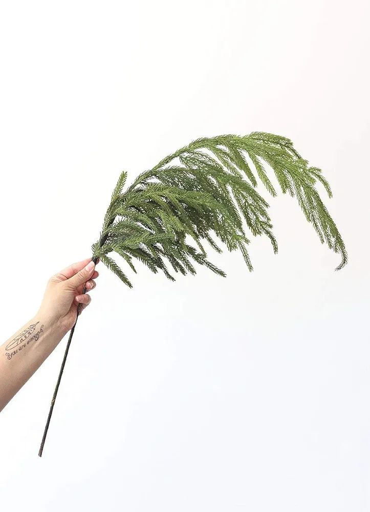 Afloral Real Touch Norfolk Pine Branch - 36" Tall - Wedding, Event and Home Decor | Amazon (US)