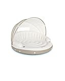 Intex 58292EP Canopy Island Inflatable Pool Float: Comfortable Lounge Surface – Built-in Cup Ho... | Amazon (US)