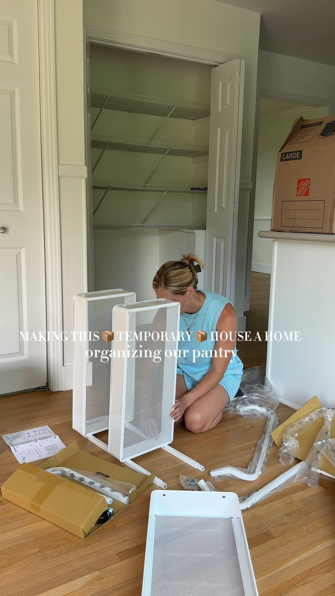 How to be smart with our storage in our rental! I ran to @containerstore and grabbed some goodies while they’re on sale. Hoping this helps our family!

#LTKselfcare #LTKmomlife