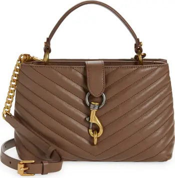 Edie Chevron Quilted Satchel | Nordstrom