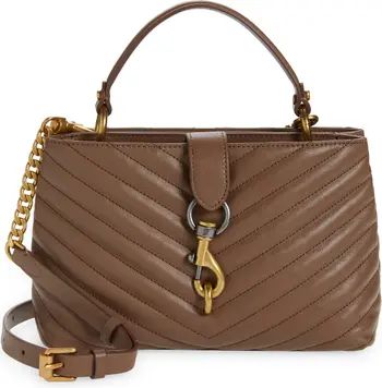 Edie Chevron Quilted Satchel | Nordstrom