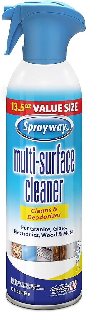 Sprayway SW007R Multi-Purpose Cleaner, Cleans & Deodorizes, for Granite, Glass, Wood, and Metal, ... | Amazon (US)