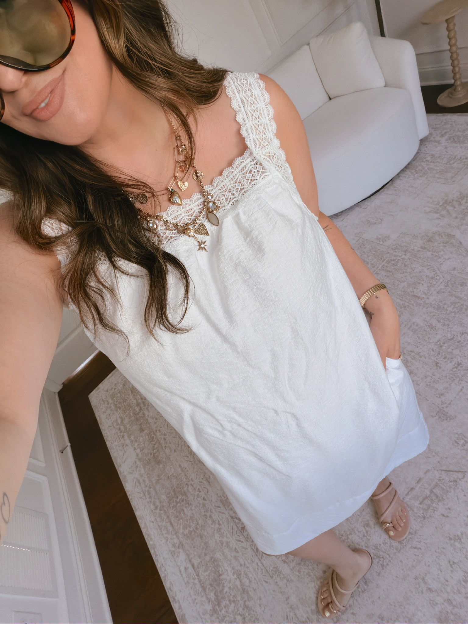 wearing a large 

 #LTKSeasonal #LTKMidsize