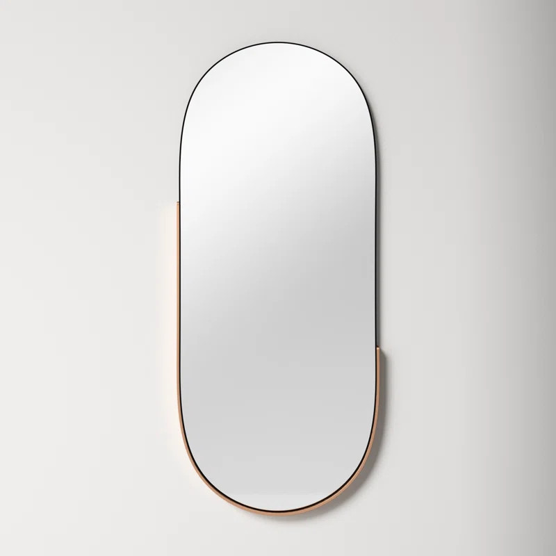 Mantra Wood Flat Wall Mirror | Wayfair North America