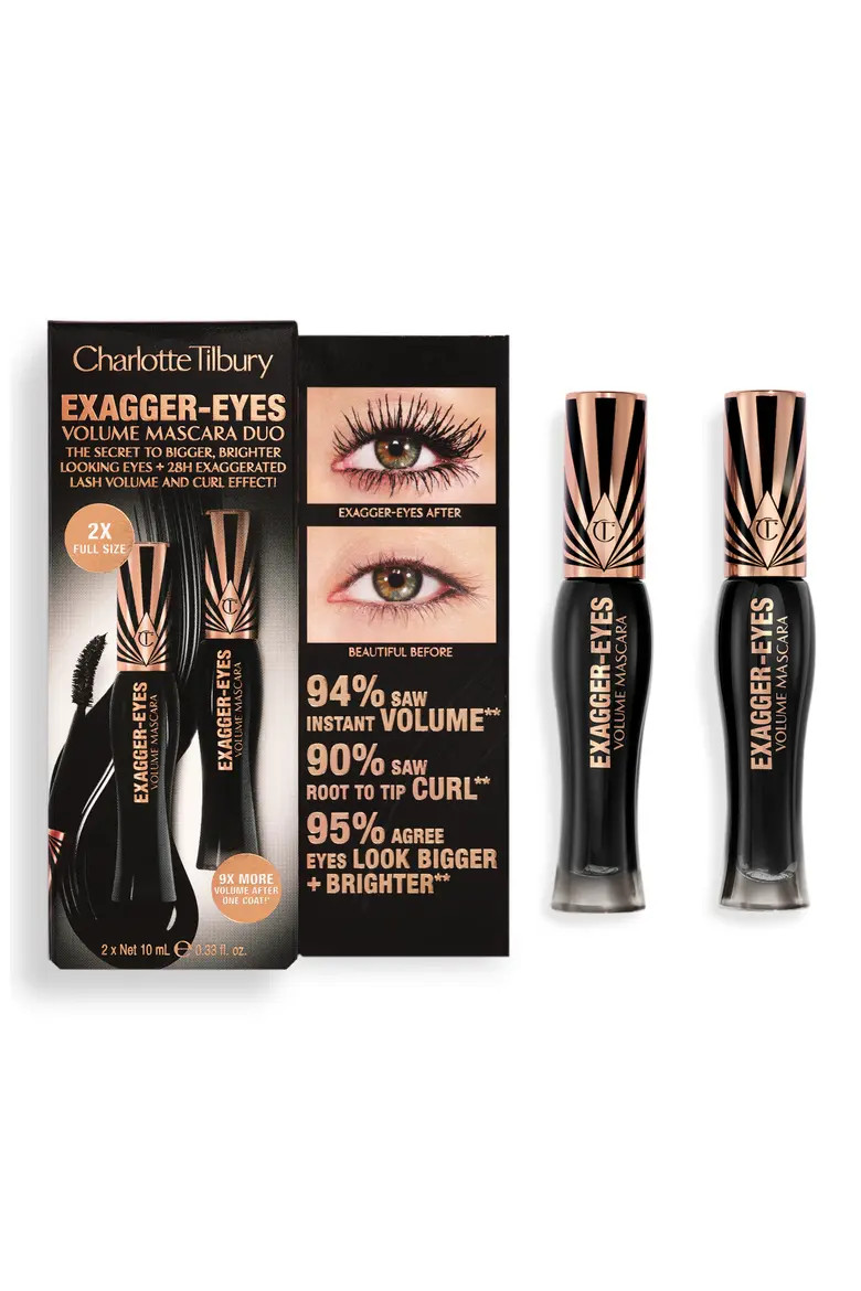 Exagger-Eyes Volume Mascara Duo $58 Value (Women) | Nordstrom | Nordstrom