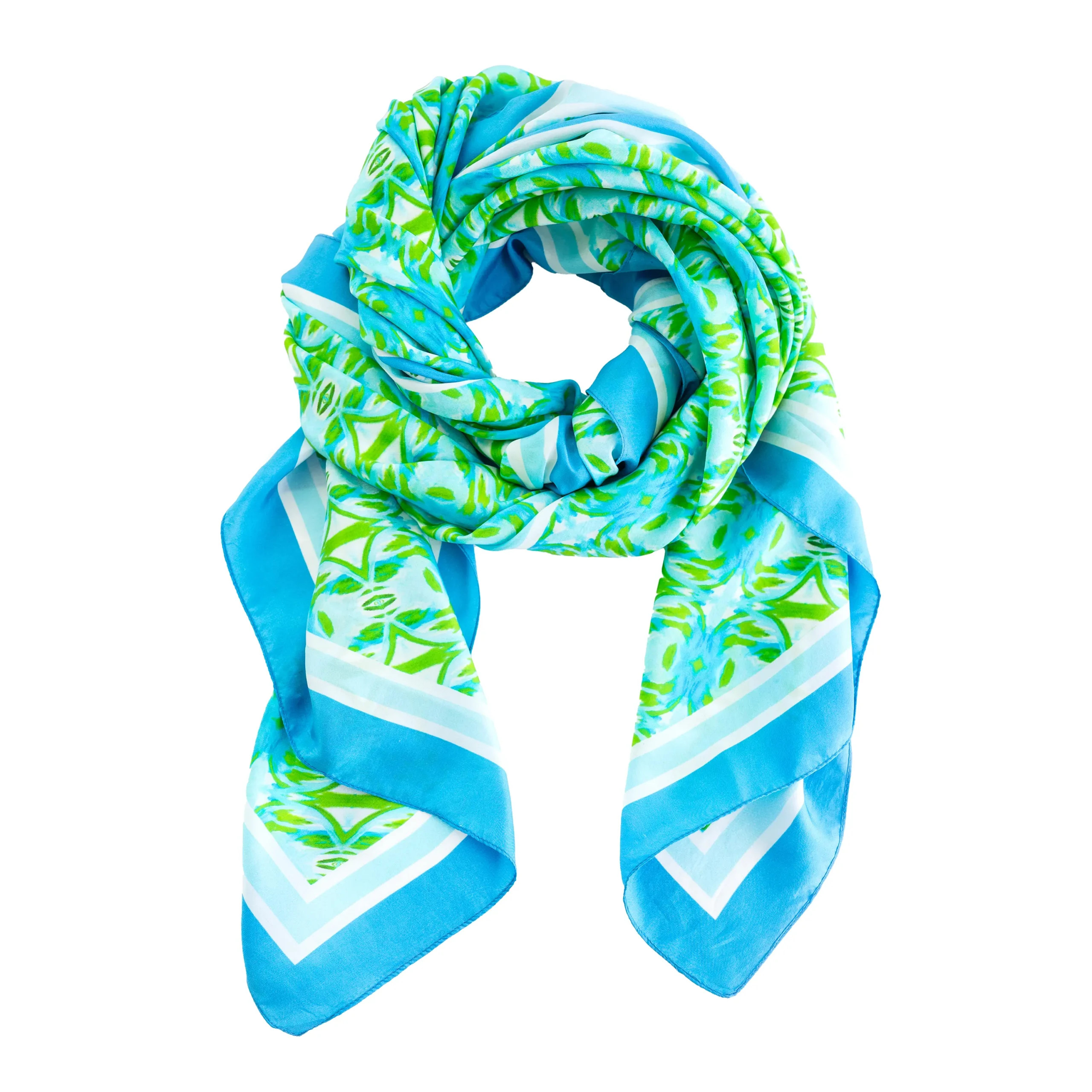 Georgia Mirror Silk Scarf - EVELYN & KATE | EVELYN & KATE (US)