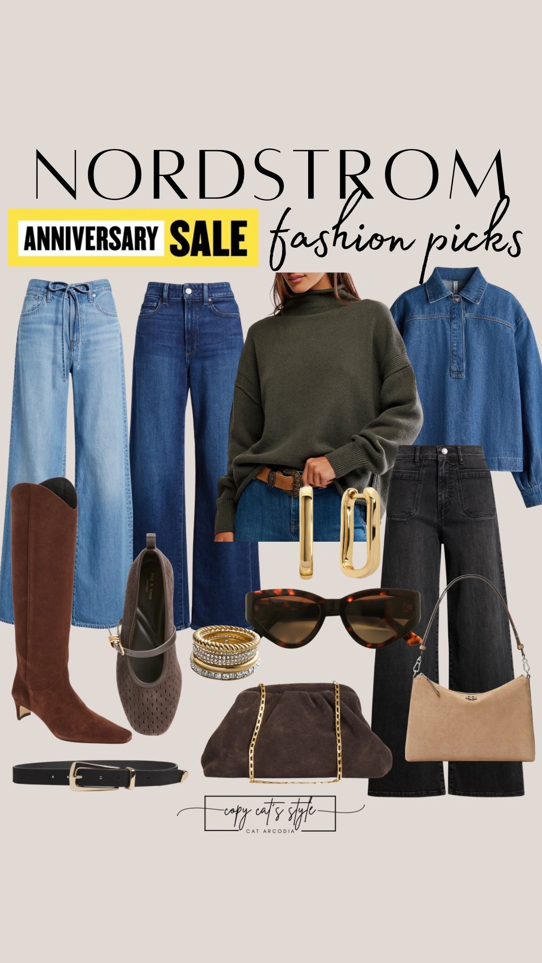 Nordstrom Anniversary Sale is here! Shop my Nordstrom fashion picks. 
Nordstrom jeans, Nordstrom sweater, Nordstrom Fall, Nordstrom accessories, Nordstrom boots, Nordstrom shoes, Nordstrom bags, Nordstrom jewelry.

#LTKootd #LTKOver40 #LTKSaleAlert
