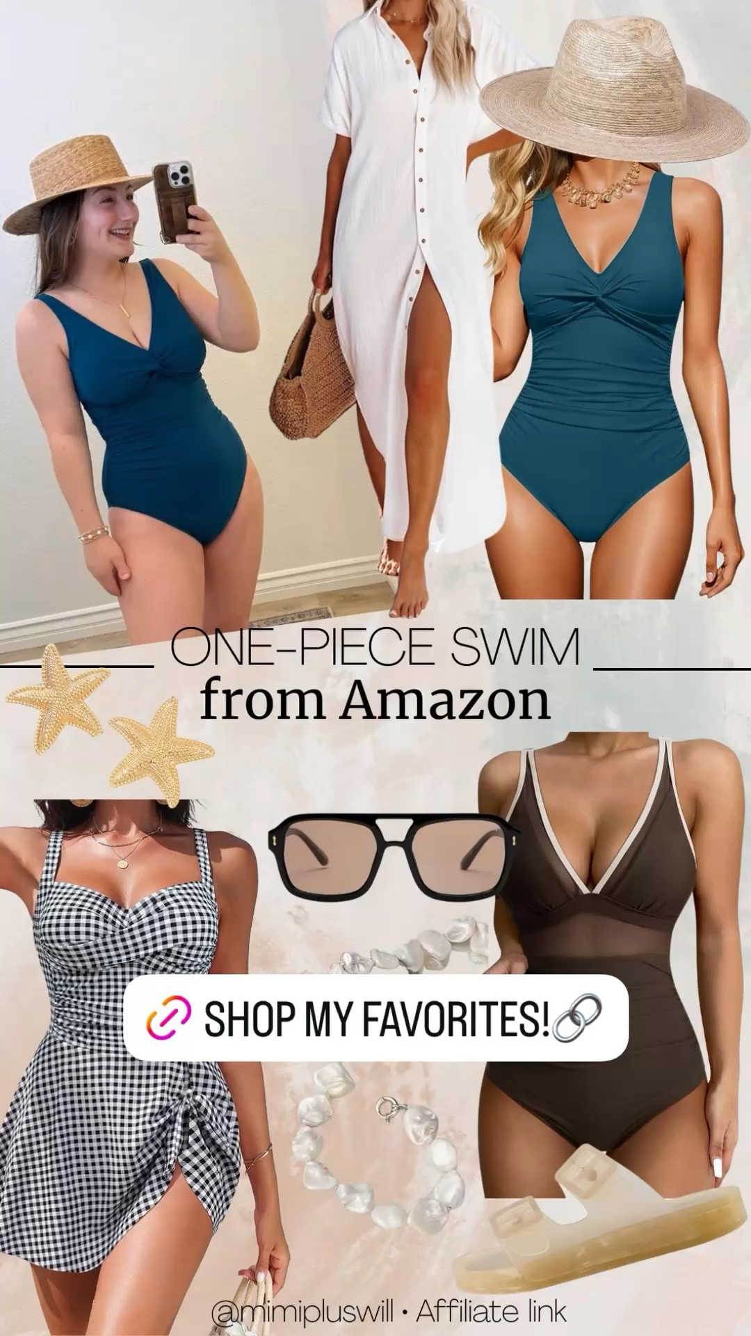 One piece swimsuits I love from Amazon!! 

5’0” 140lbs Petite

#LTKSwim #LTKPetite #LTKTravel