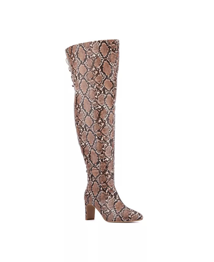 Women's Hayya Thigh High Boot - Wide Width | Macy's Canada
