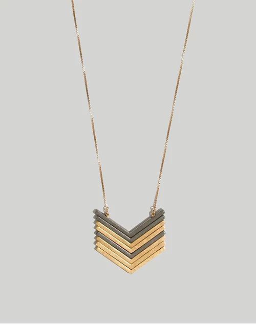 Arrowstack Necklace | Madewell