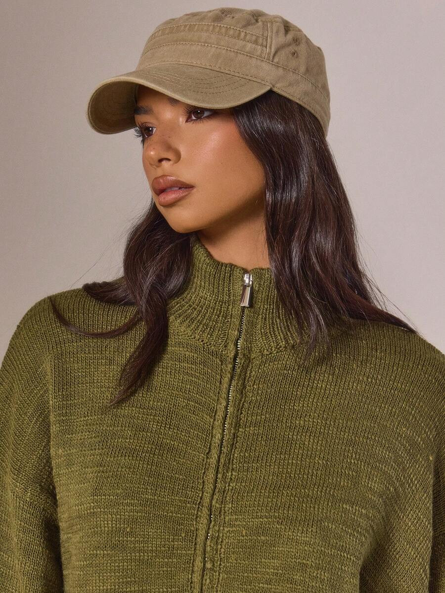 MUSERA Structured Khaki Cap | SHEIN