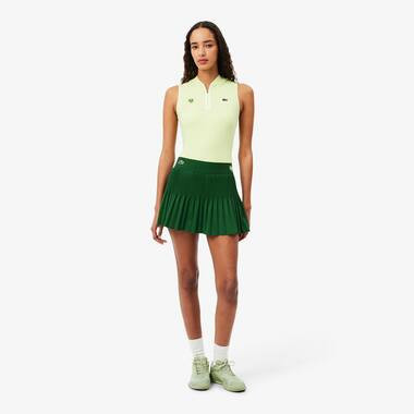 Lacoste Roland-Garros Edition Pleated Tennis Skirt - S (36) | Lacoste (US)