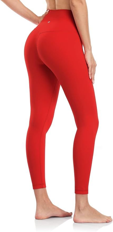 HeyHuts Essential 7/8 Leggings, Workout Leggings for Women Hawthorn High Waisted Athletic Yoga Pa... | Amazon (US)