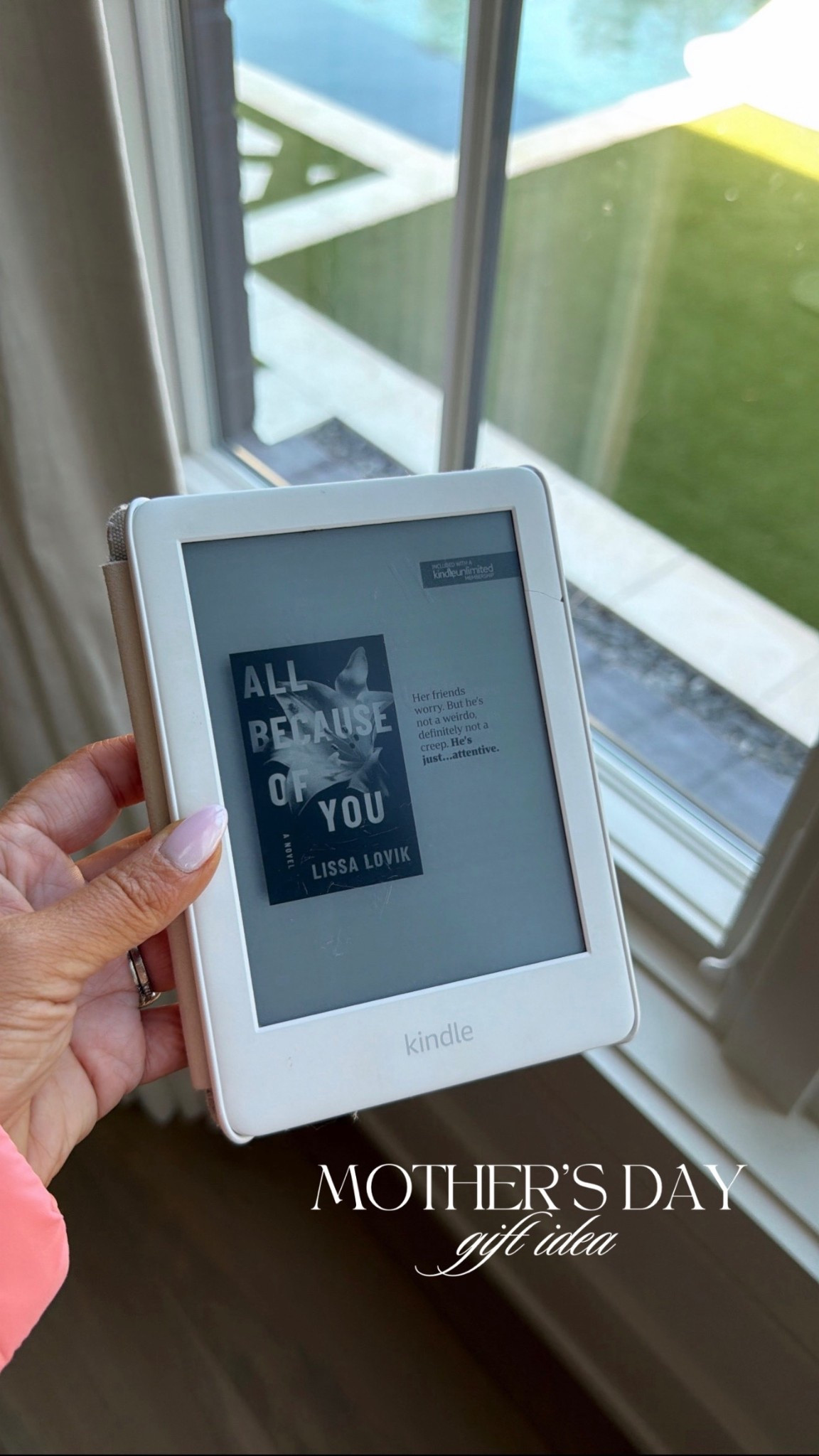 I use my kindle paperwhite nearly daily (I like to read at night) — would be a great Mother’s Day gift for the woman who lives a good book. I like this one because you can still read outside (no glare). Currently on sale!



#LTKSaleAlert #LTKMothersDay