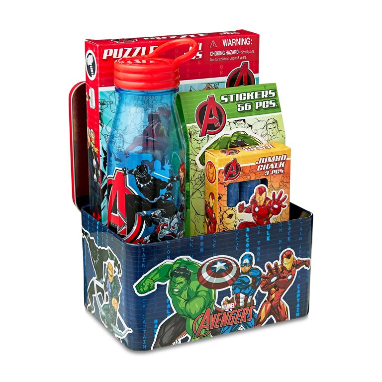Avengers Tin Box Valentines Gift Set | Walmart (US)