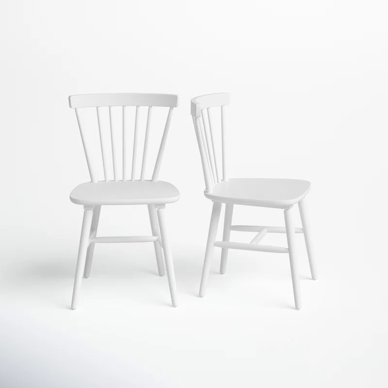 Shiloh Solid Wood Dining Chair (Set of 2) | Wayfair North America