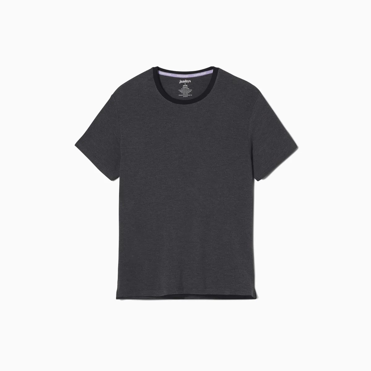 Comfortable T-Shirt | JamTee | Jambys | Gray/Black | Jambys