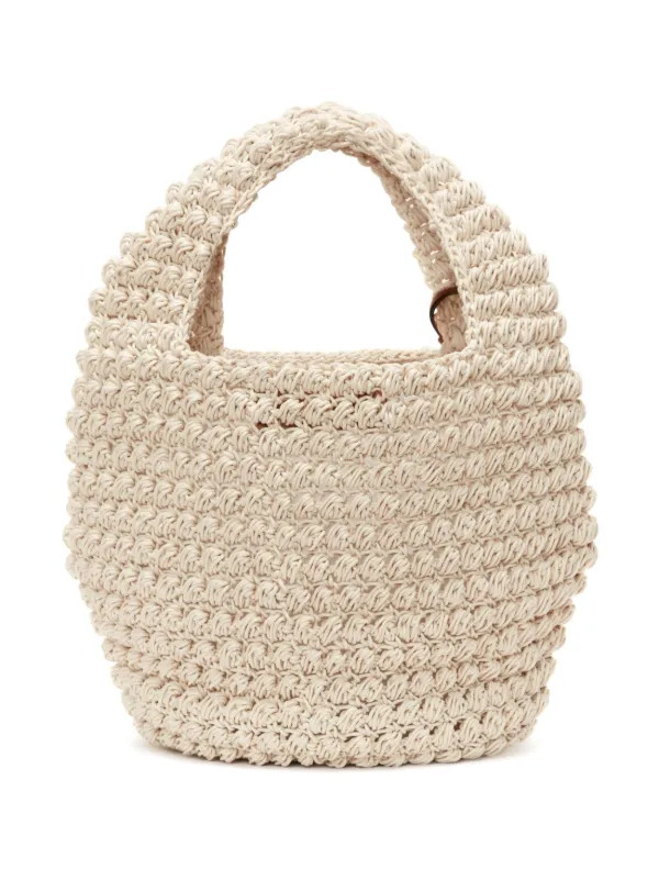 JW Anderson Large Popcorn Basket Bag  - Farfetch | Farfetch Global
