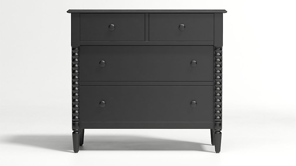 Kids Jenny Lind 4-Drawer White Dresser + Reviews | Crate and Barrel | Crate & Barrel