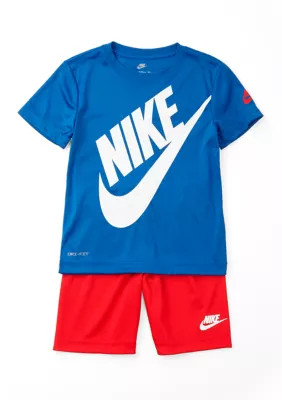 Nike Boys 4-7 Futura Shorts Set, 6 | Belk