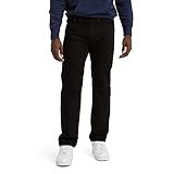 Levi's Men's 505 Regular Fit Jeans, Black, 31W x 36L | Amazon (US)
