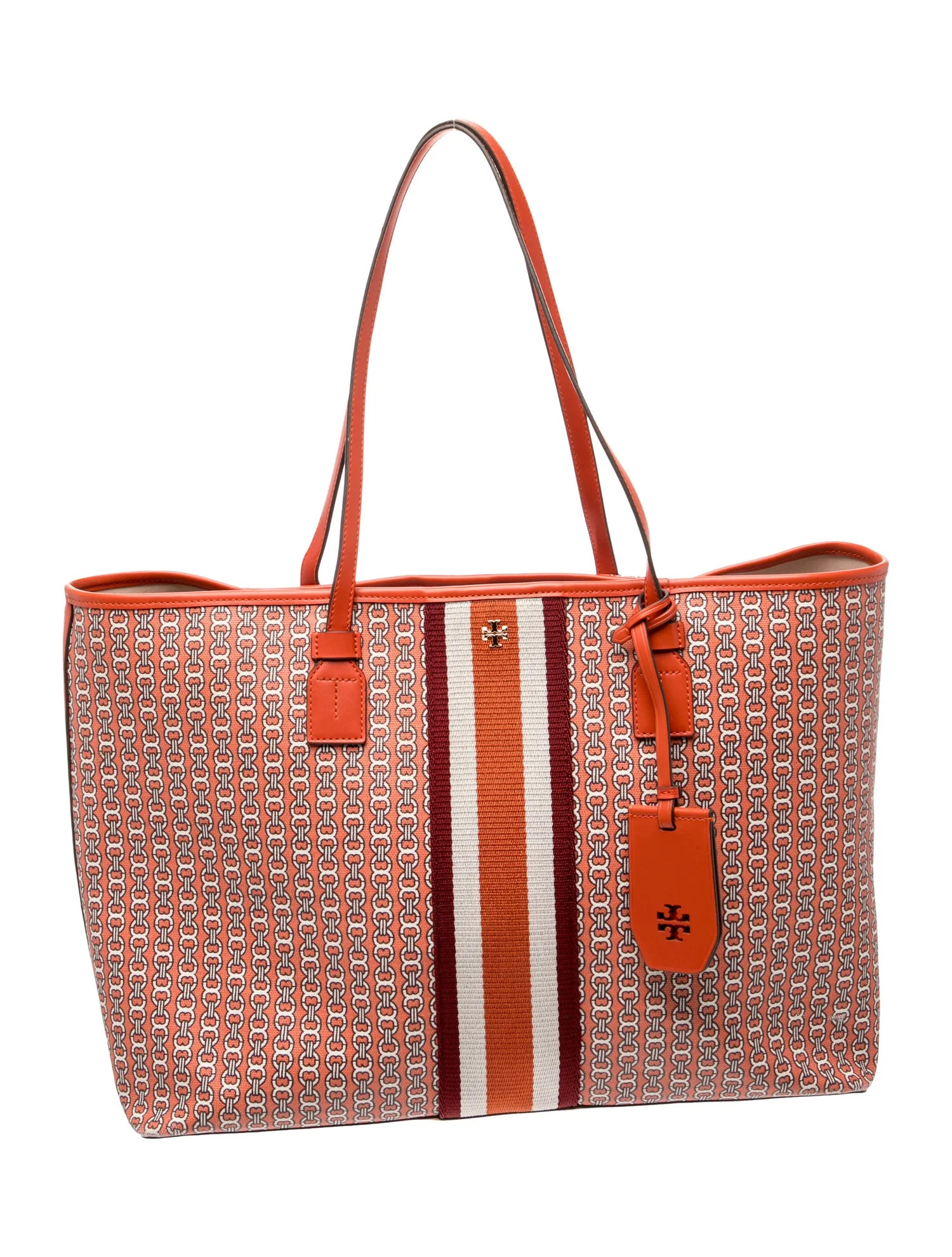 Tory Burch Tote - Orange Totes, Handbags - WTO819854 | The RealReal | The RealReal