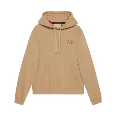 Cotton jersey hooded sweatshirt | Gucci (US)