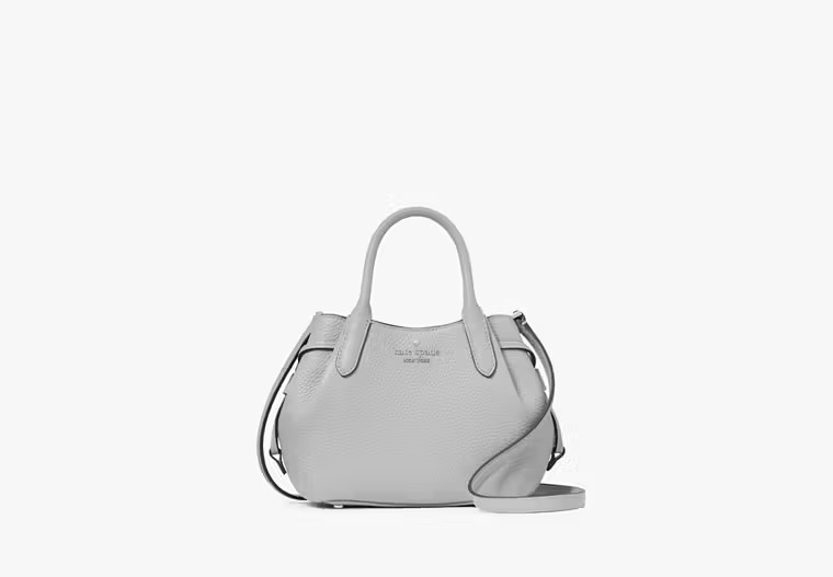 Kate Spade Dumpling Mini Satchel, Mountain Grey | Kate Spade Outlet