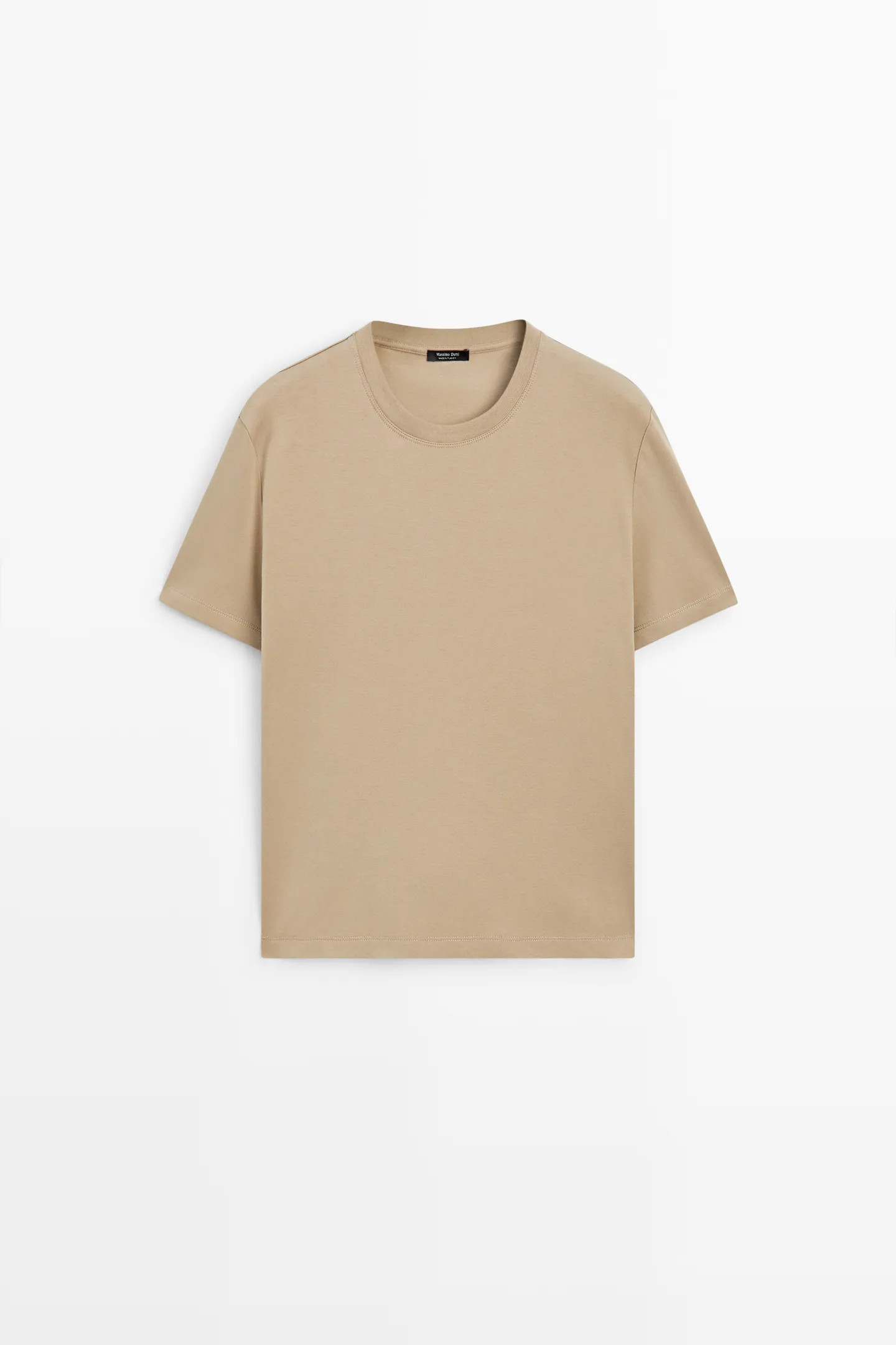 Regular fit short sleeve T-shirt. | Massimo Dutti UK