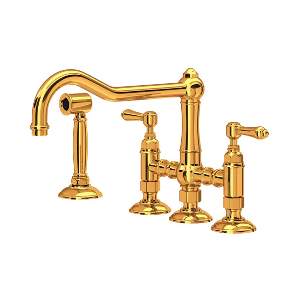 Acqui® Bridge Faucet with Handles | Perigold