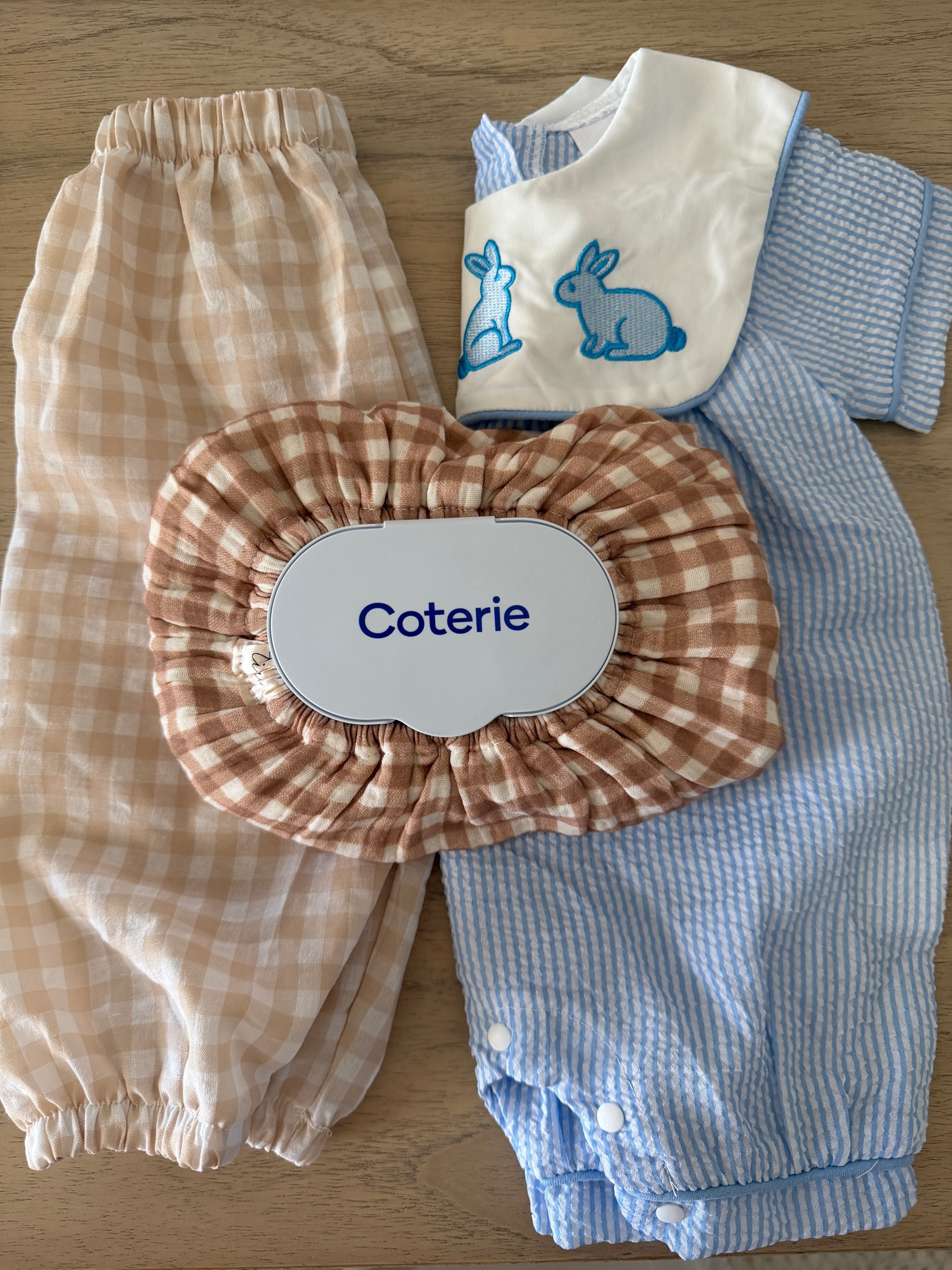 Nothing cuter than baby gingham and seersucker in the spring 🤍 obsessed with this wipe cover too! 

#LTKmomlife #LTKBaby #LTKKids