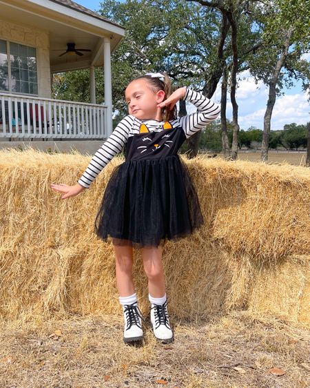 Such a cute #Halloween dress! 💰 SHEIN COUPON CODE: 23FW248 
🛒 SHEIN Young Girl Striped & Cartoon Graphic Mesh Overlay 2 In 1 Dress
📱 Product ID: 19621744

@sheinofficial @shein_us 

#FrontRowLive #SHEINfw23 #SHEINforAll #ad

#LTKSale #LTKkids #LTKSeasonal