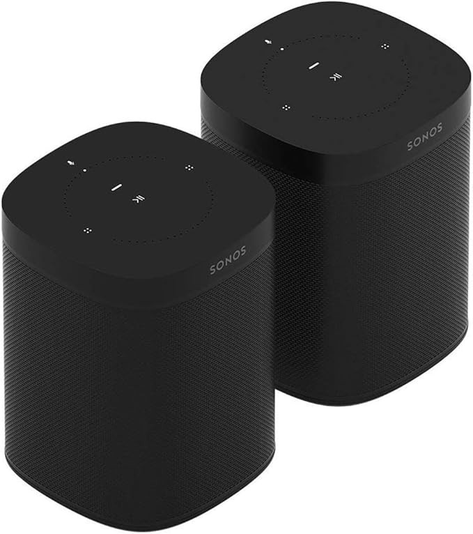 Sonos One (Gen 2) Two Room Set Voice Controlled Smart Speaker with Amazon Alexa Built in (2-Pack ... | Amazon (US)