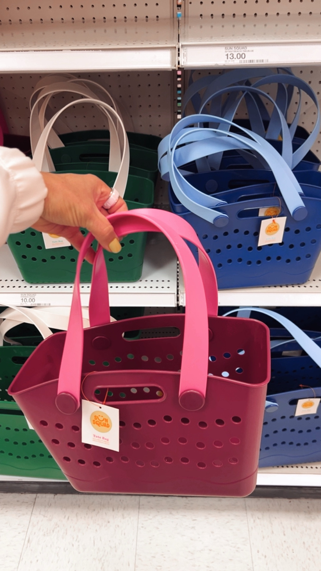 New pool totes!! Get the small size for only $10 or the larger size for $15!! Target new arrivals, summer style, summer totes  

#LTKSwim #LTKSeasonal #LTKMothersDay