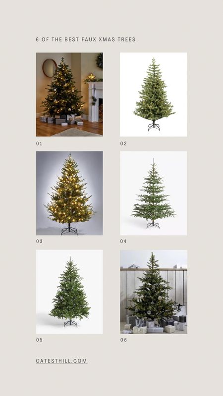 6 of the best faux Christmas trees - get the look of a beautiful real Christmas tree but made to last, year after year. A lot of these are discounted in the Black Friday sales too 🙌🏻🎄 #fauxchristmastree #christmastree #minimalchristmas

#LTKHoliday #LTKSeasonal #LTKhome