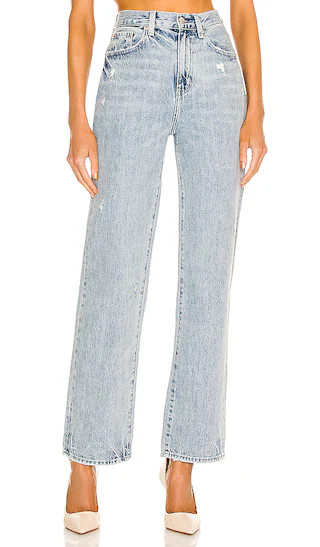 Cassie Super High Rise Straight in Gifted | Revolve Clothing (Global)