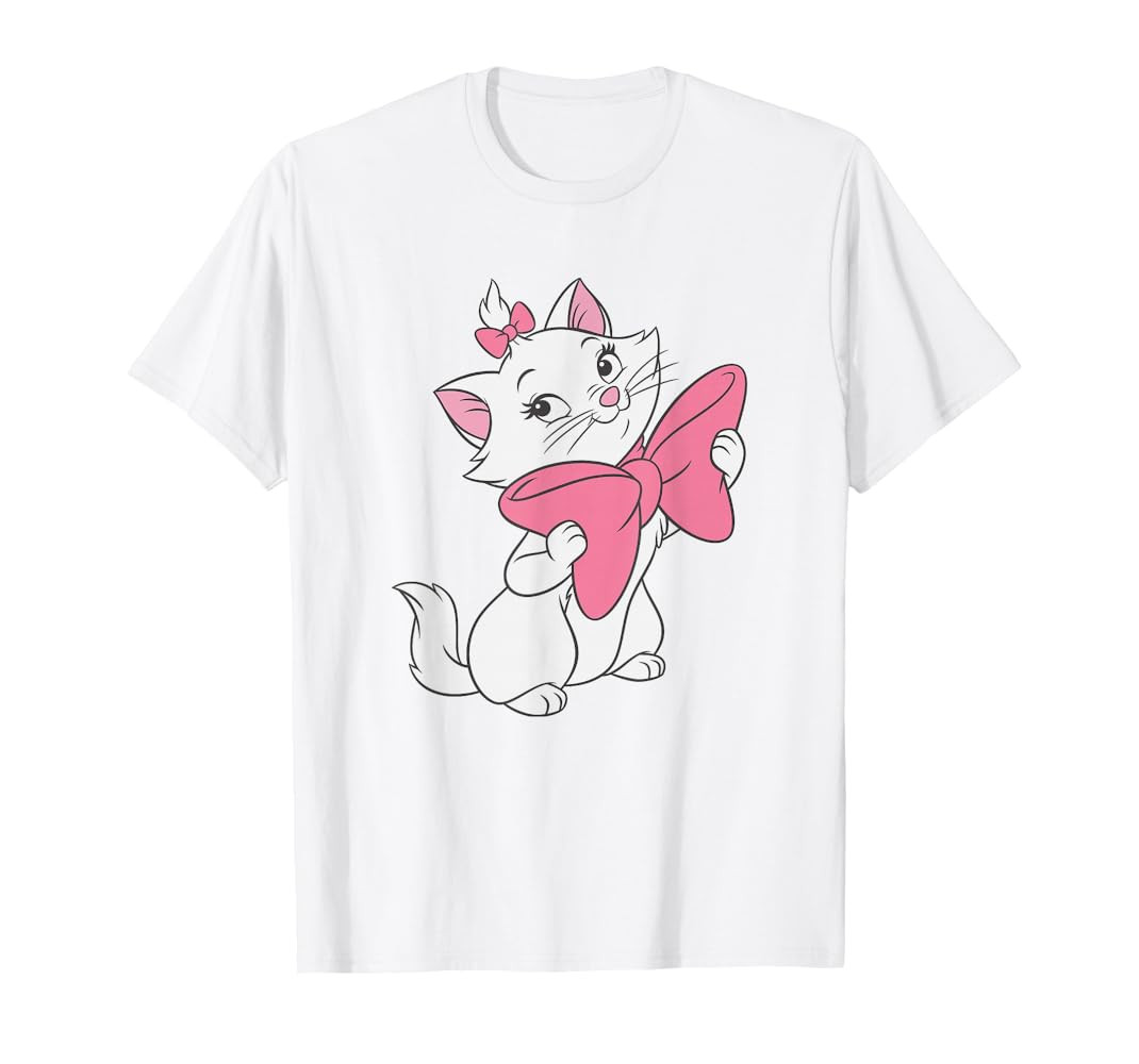 Disney The Aristocats Smiling Cute Marie Big Chest Portrait T-Shirt | Amazon (US)
