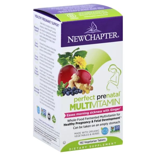 New Chapter Perfect Prenatal Multivitamin Tablets, 192 Ct | Walmart (US)