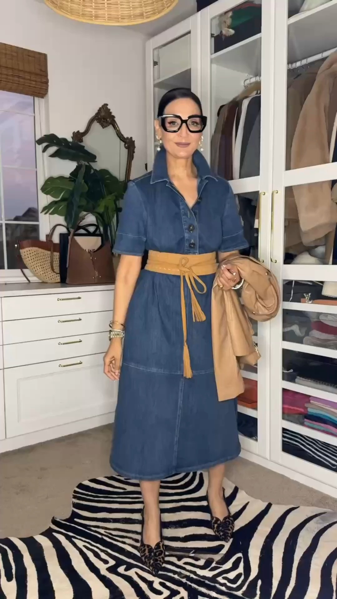 A denim dress: easy to throw on and still look fabulous.

#LTKootd #LTKSeasonal #LTKU