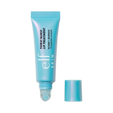 e.l.f. SKIN Thirst Burst Lip Treatment, Sheer Blue Hibiscus, 0.35 oz | Walmart (US)