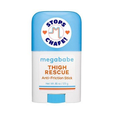 Megababe Thigh Rescue Lotion Anti-Chafe Stick - Trial Size - Pomegranate/Citrus Scent - 0.81oz | Target