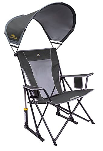 GCI Outdoor Sunshade Rocker Outdoor Rocking Chair with Canopy | Amazon (US)