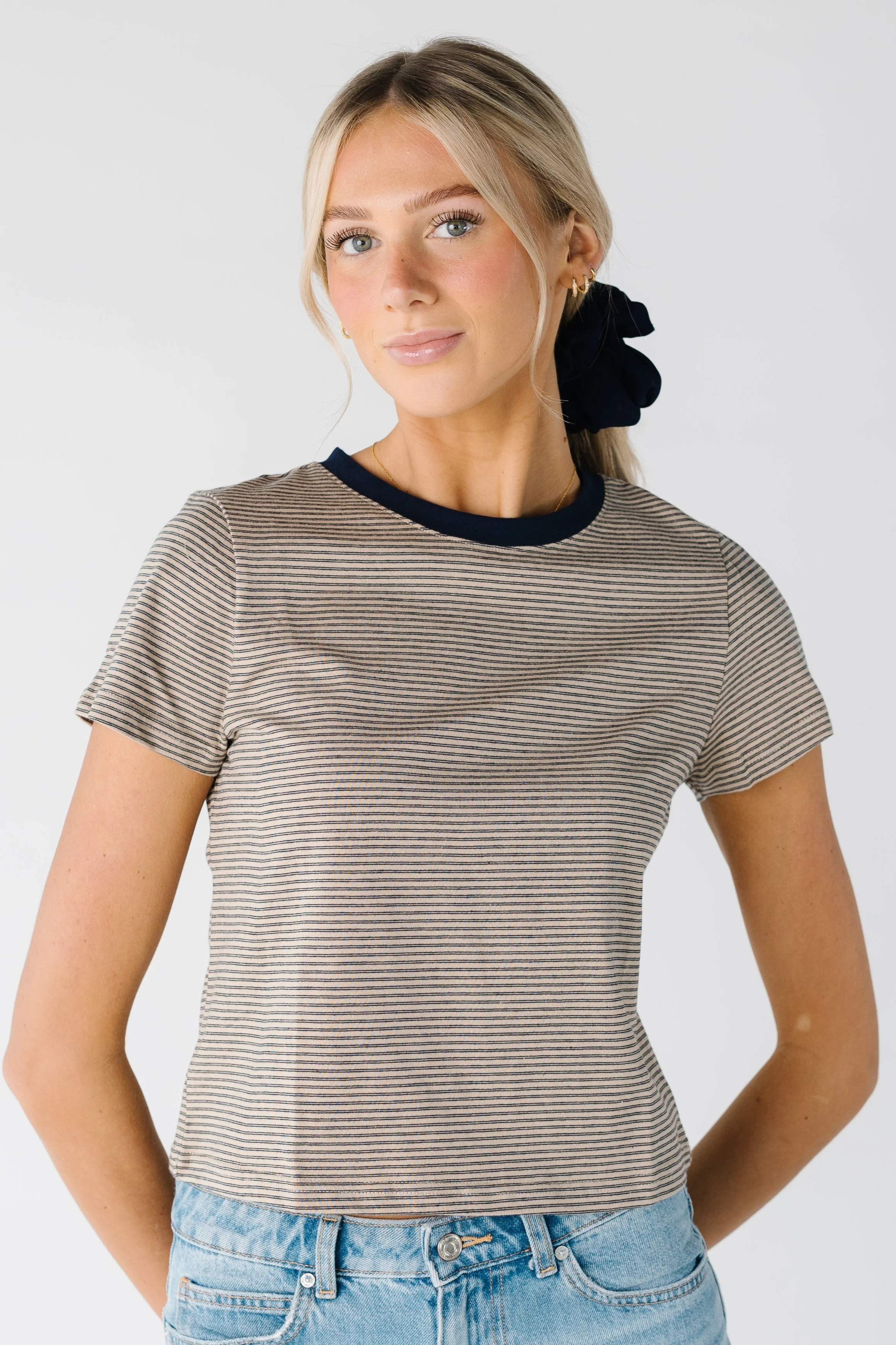 Relaxed Stripe Top | Called To Surf