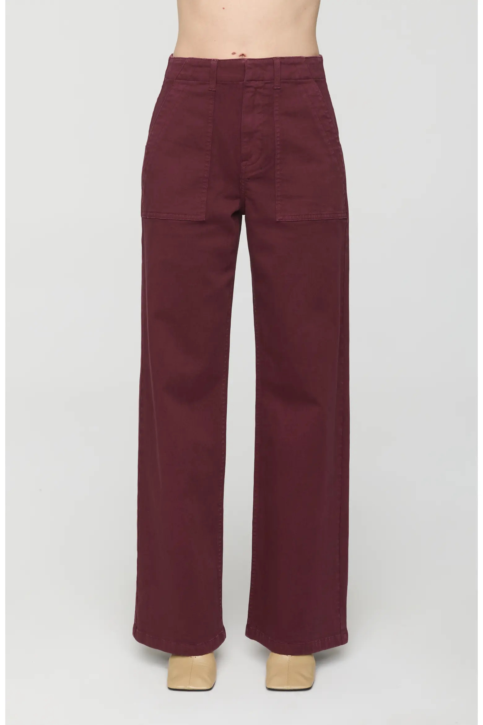 Nicole Stretch Cotton Wide Leg Pants (Women) | Nordstrom | Nordstrom