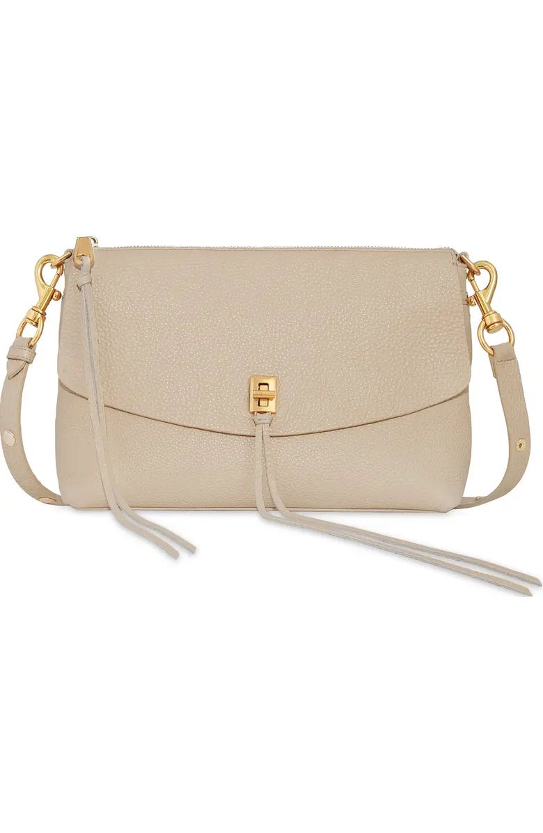 Darren Top Zip Leather Crossbody Bag | Nordstrom