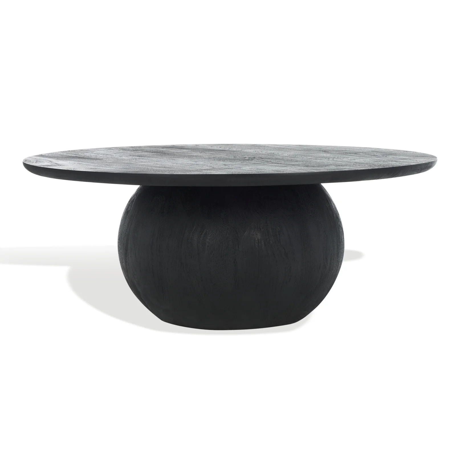 Joss & Main Iver Solid Wood Pedestal Coffee Table & Reviews | Joss & Main | Joss & Main