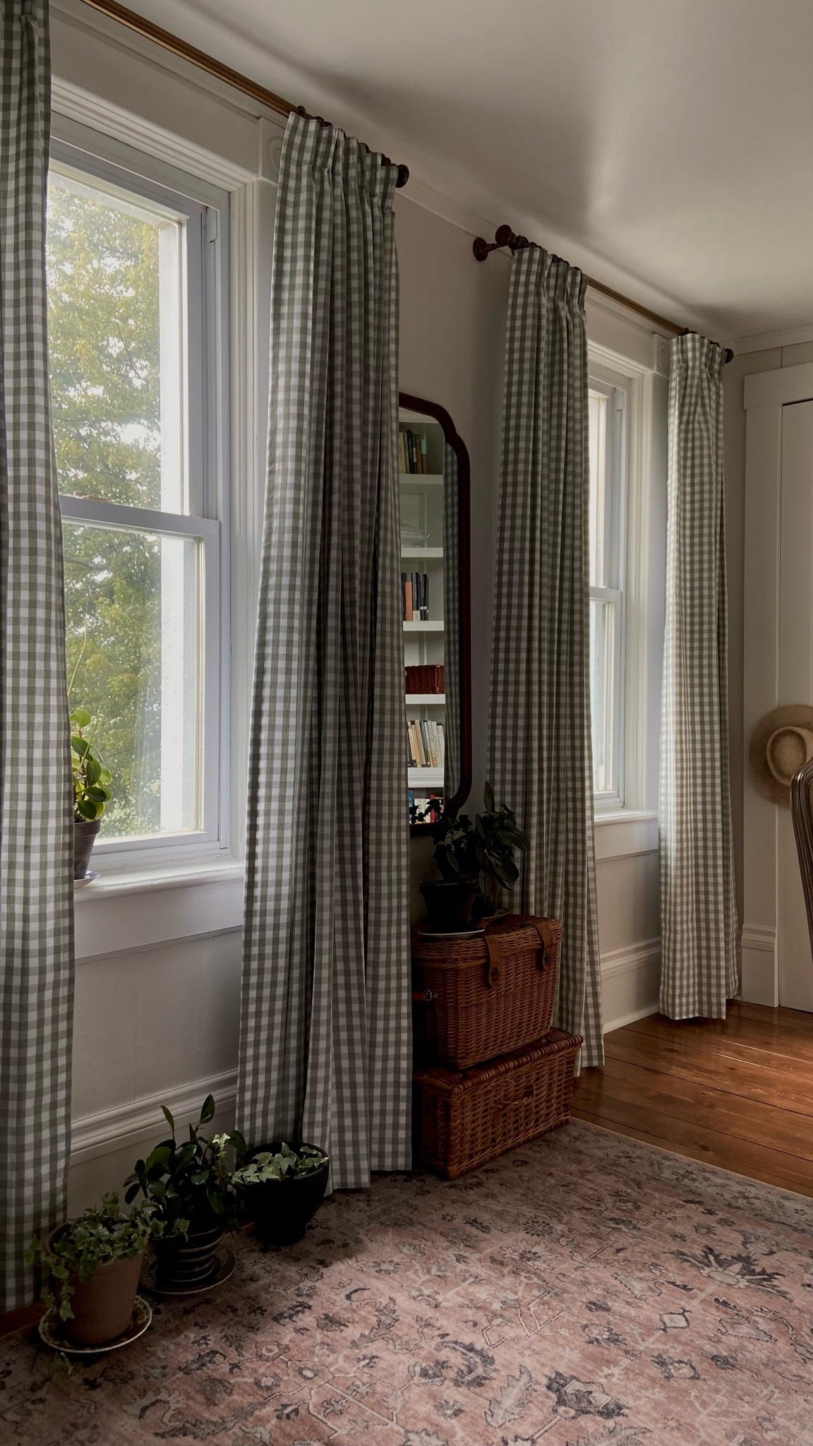 Green gingham curtains in the extra bedroom. Color is light green small plaid. Use CREEKLINEHOUSE for 24% off.

#LTKcanada #LTKfall #LTKhome