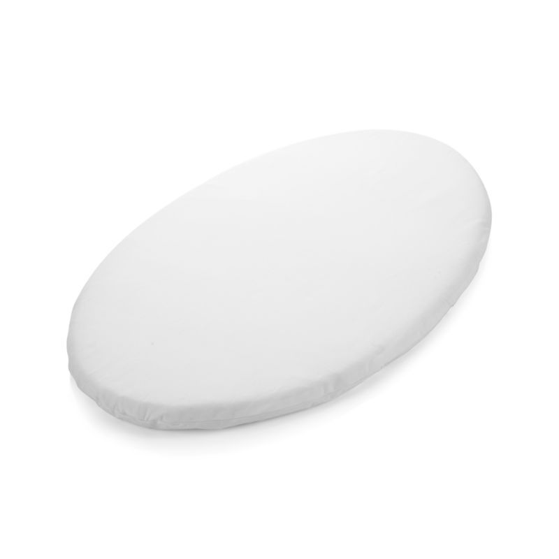 Oval Bassinet Pad + Reviews | Crate and Barrel | Crate & Barrel